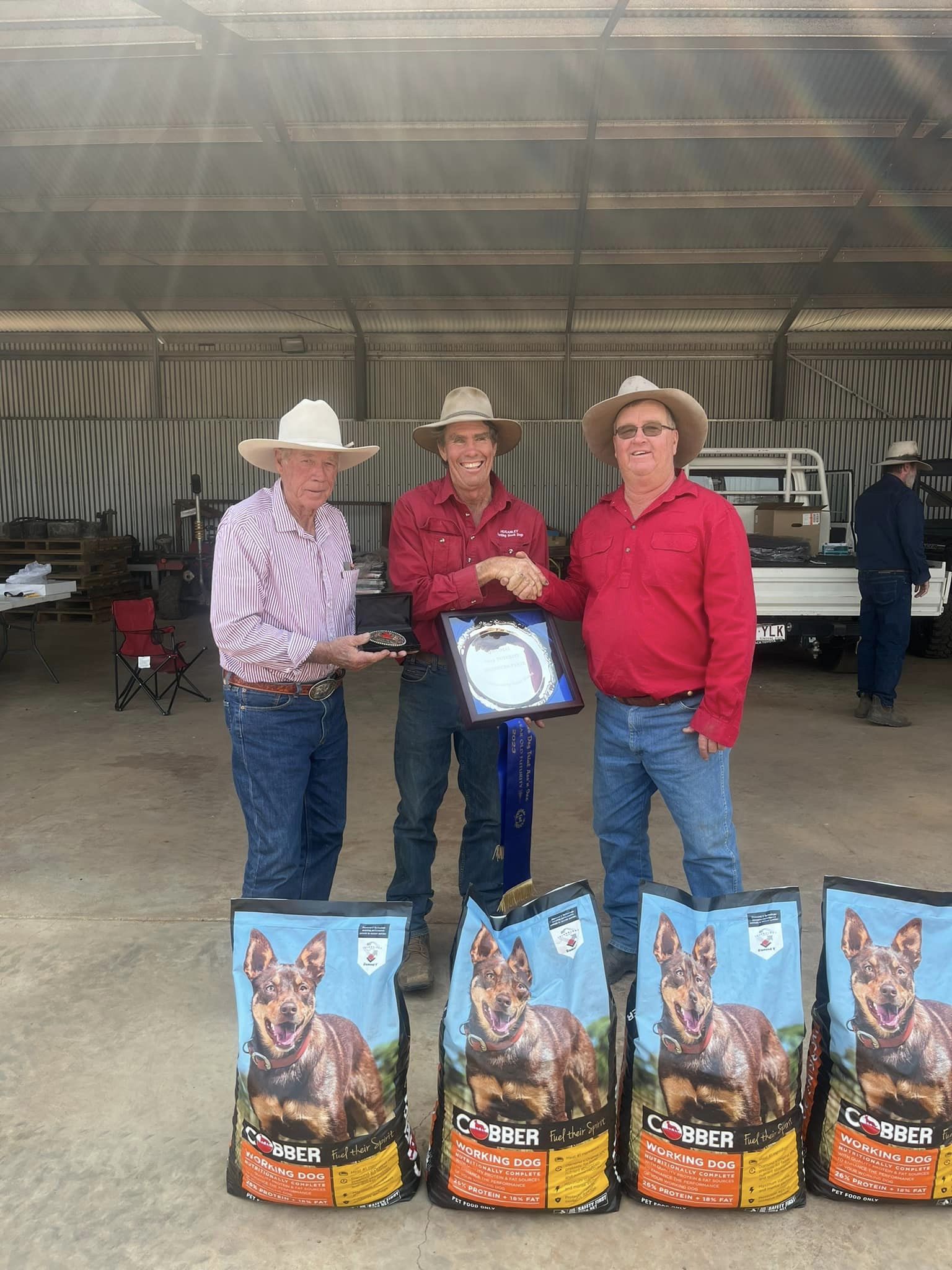 Futurity Breeders Plate Winner - Stan Hughes & Husanley Jeff